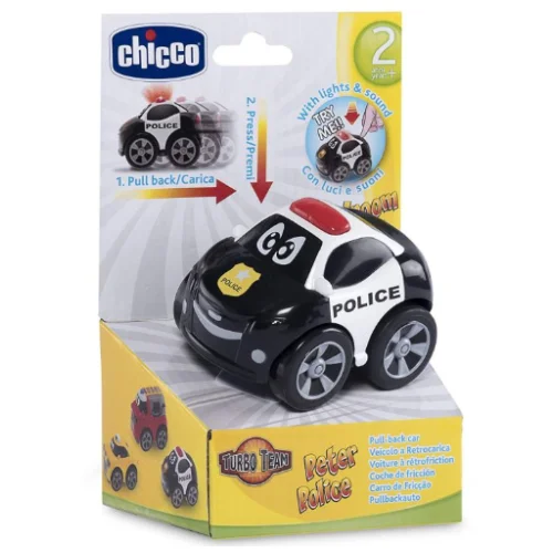 Chicco խաղալիք «ոստիկանական ավտոմեքենա» 6 x 9 x 9սմ 2 տարեկան+
