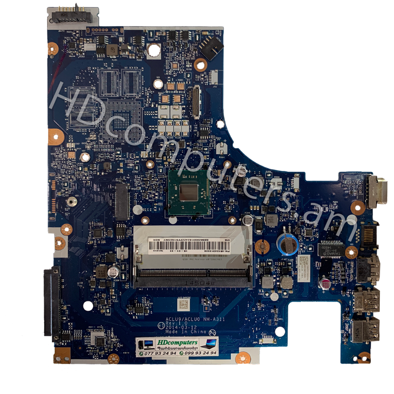 Նոթբուքի մայրասալիկ - Lenovo G50-30 ACLU9/ACLU0 NM-A311 REV:1.0 CPU N2840