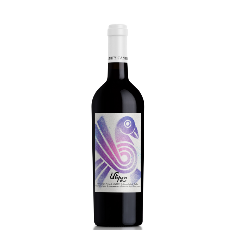 Մերլո Տրինիտի կանյոն  Վինյարդս կարմիր անապակ գինի