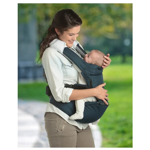 Prenatal երեխային կրելու աքսեսուար (կենգուրու) BABY CARRIER 3-ը 1-ում գույնը` կապույտ