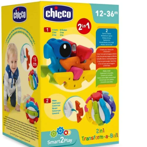Chicco խաղ-գլուխկոտրուկ «Տրանսֆորմեր» 12-36 ամսական  15 x 15 x 15 սմ