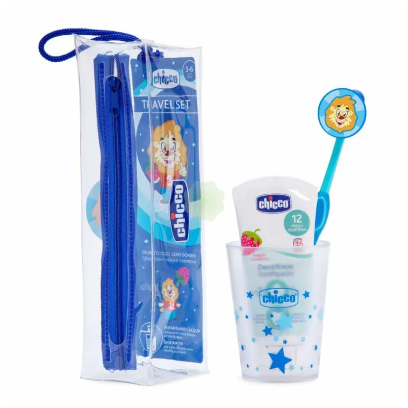 Chicco Oral Hygiene Set Boy բերանի խոռոչի խնամքի հավաքածու 3-6 տար.