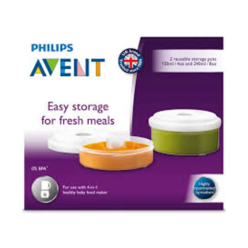 Philips Avent պահաման սննդի համար, 2 հատ