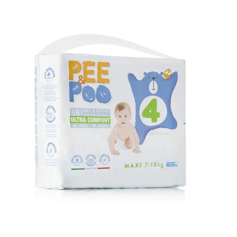 Prenatal տակդիր PEE&POO Maxi, 38 հատ., չափսը՝ 4, 7-18 կգ.