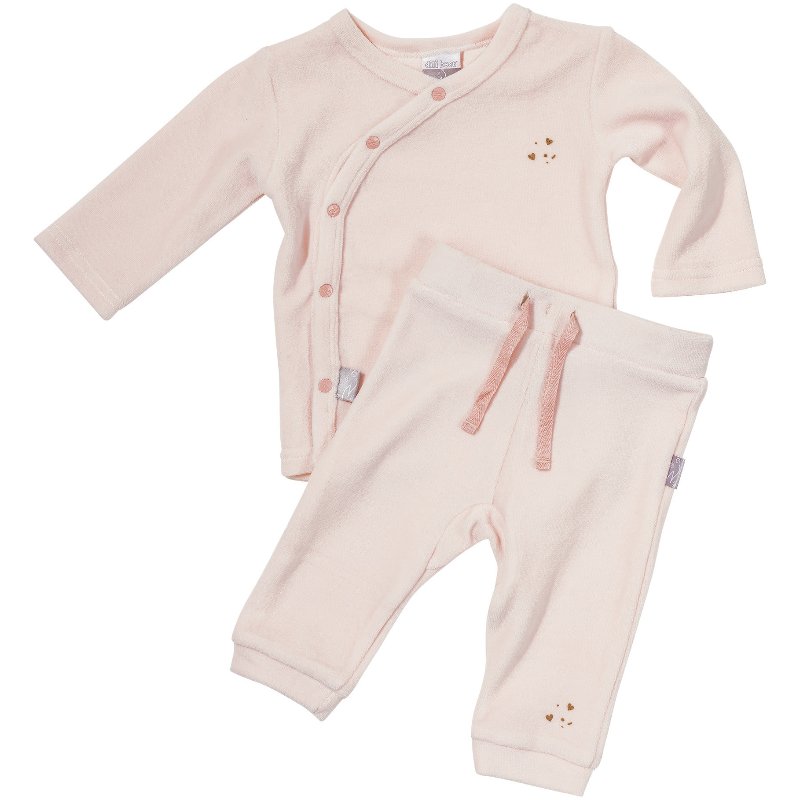 Picci հագուստի հավաքածու՝ տաբատ և շապիկ 12-18 ամսական, վարդագույն
