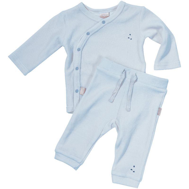 Picci հագուստի հավաքածու՝ տաբատ և շապիկ 12-18 ամսական, կապույտ