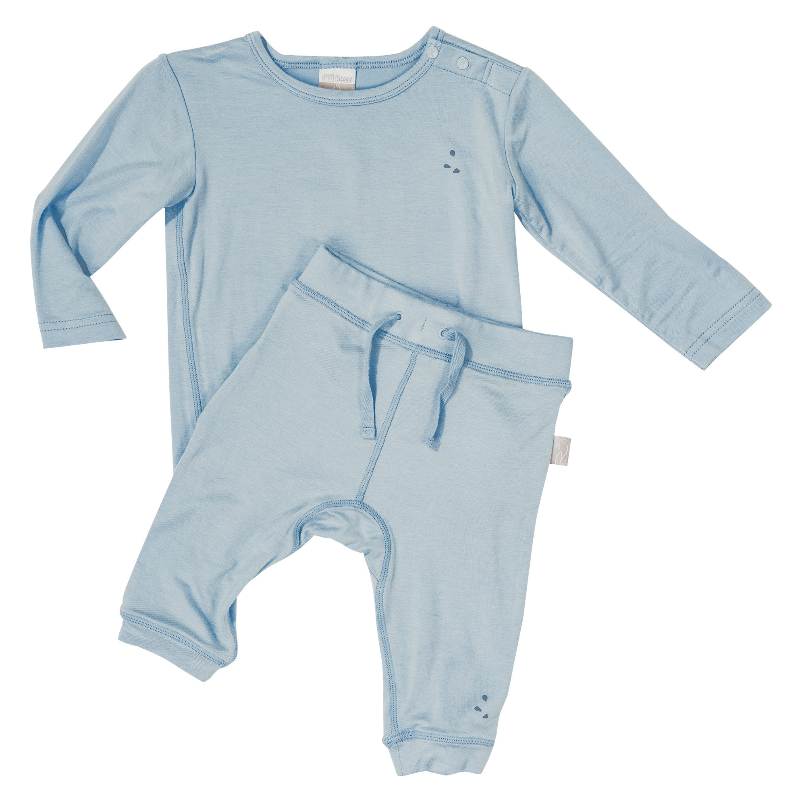 Picci հագուստի հավաքածու՝ տաբատ և շապիկ, 6-12 ամսական, կապույտ