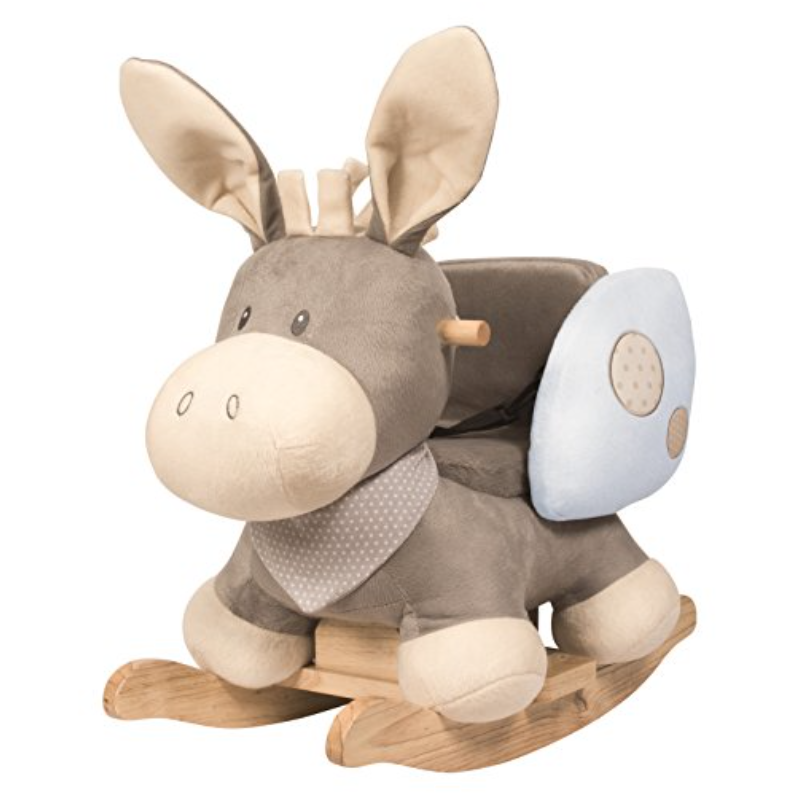 Nattou ճոճաթոռ-խաղալիք շնիկ CAPPUCCINO Rocker donkey blue 10 ամսական+