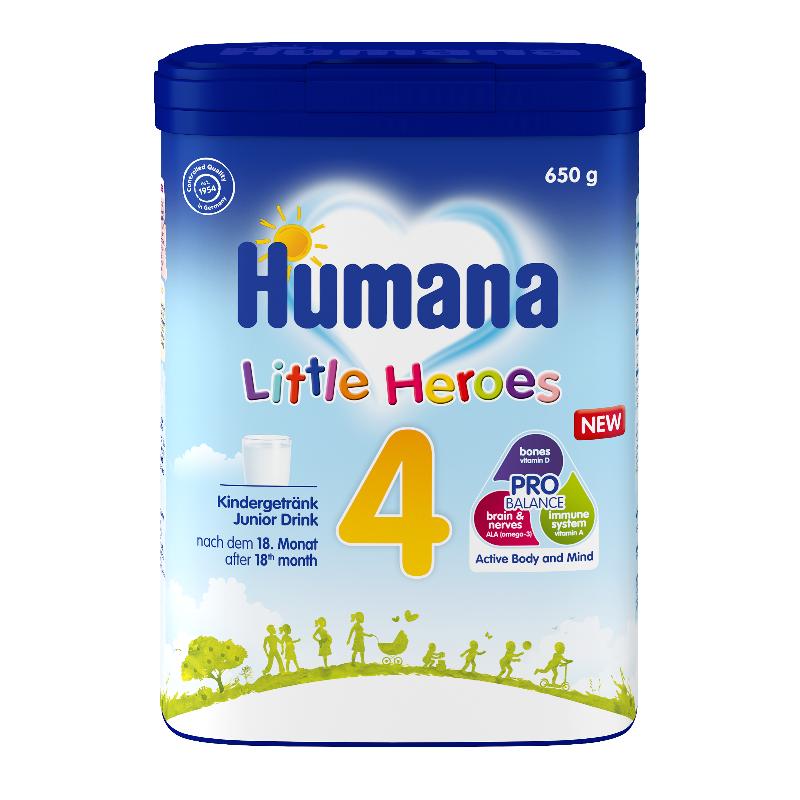 Humana Կաթնախառնուրդ 4 My Pack, 650գ