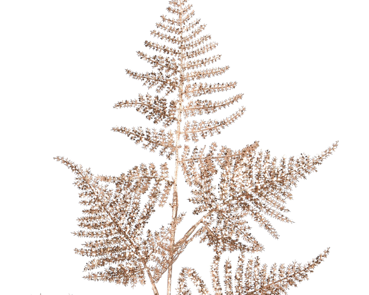 Տոնածառի աքսեսուար տերև copper, 87սմ