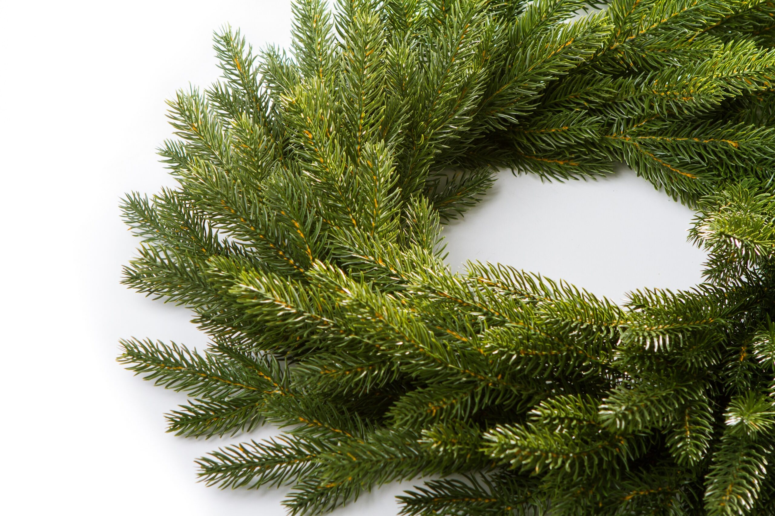 Ամանորյա օղակ SPRUCE PVC, 60 սմ