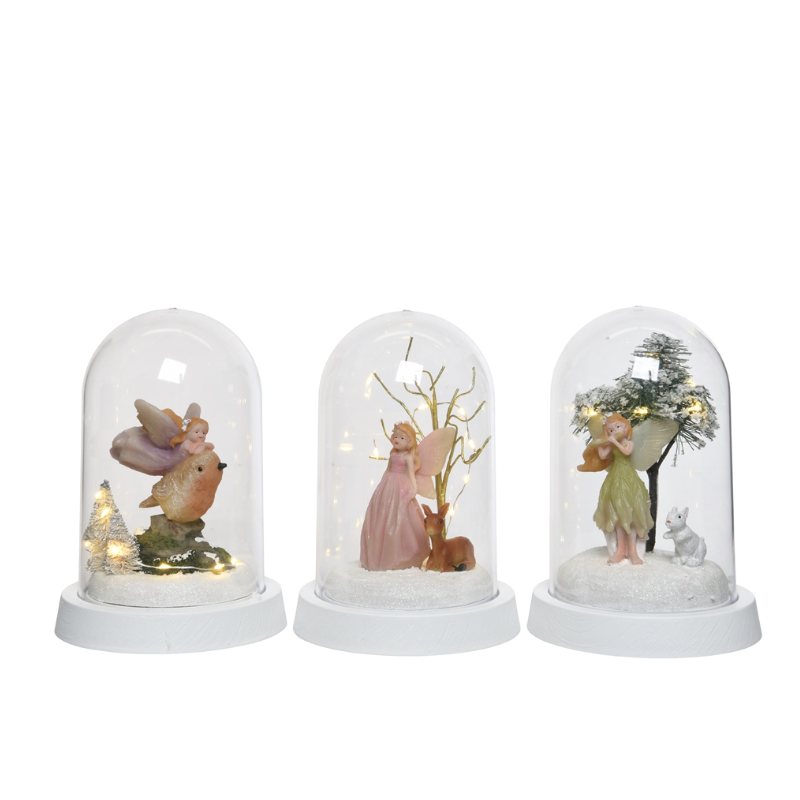 Հեքիաթ ապակու մեջ, լույսով, 18.5սմ, 3 տես.