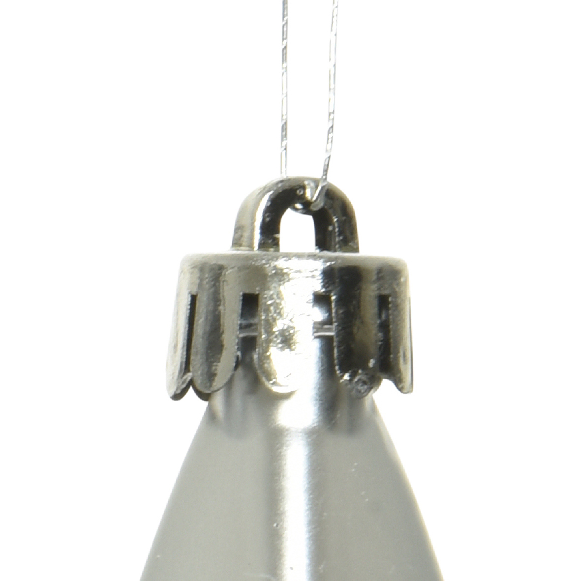 Տոնածառի խաղալիք աստղ, silver , 7.5սմ