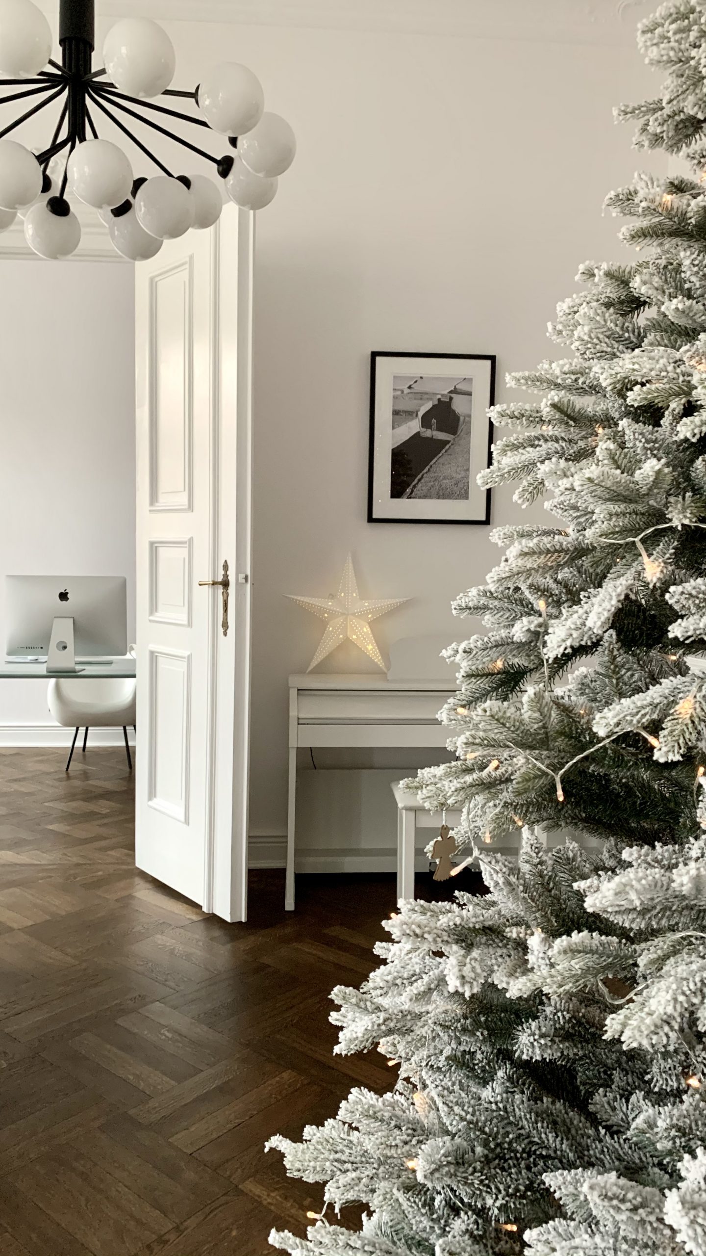 Տոնածառ CANADIAN SPRUCE PE Snow, 250 սմ, Մ 155սմ