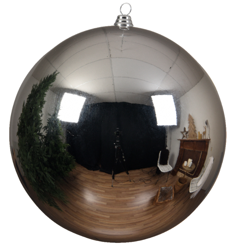 Տոնածառի խաղալիք, silver, 140 մմ