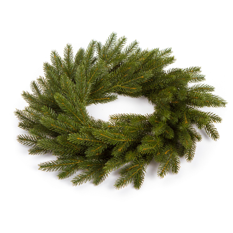 Ամանորյա օղակ, SPRUCE PVC, 40 սմ