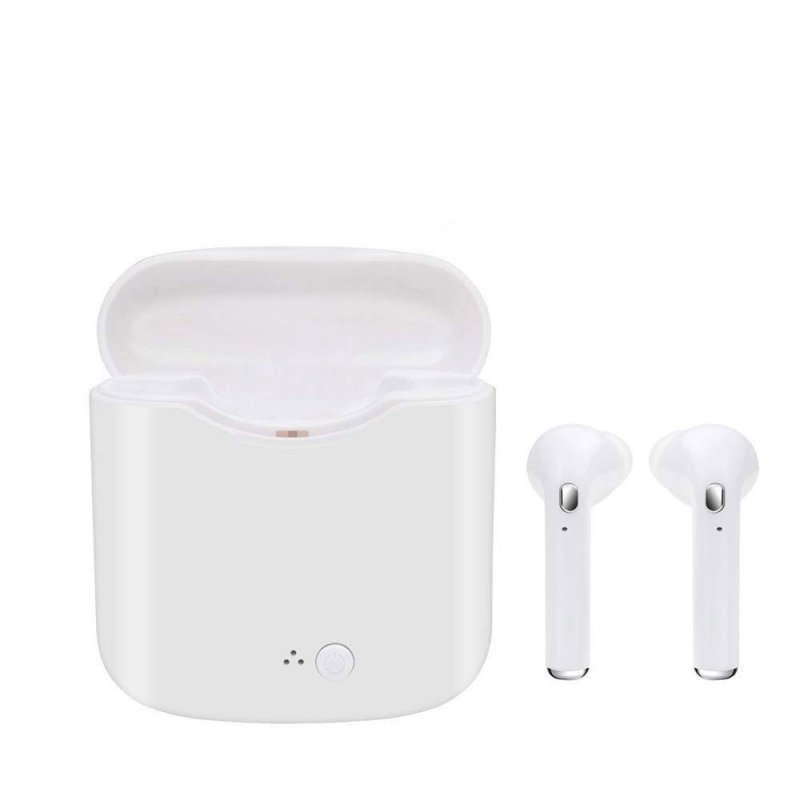 Wireless Earbuds Bluetooth Headphones Sweatproof Sports with Headset Charging Case Mini Size HD Stereo in-Ear Noise Canceling Earphones with Mic for Phone iOS Android Smart Phone-08