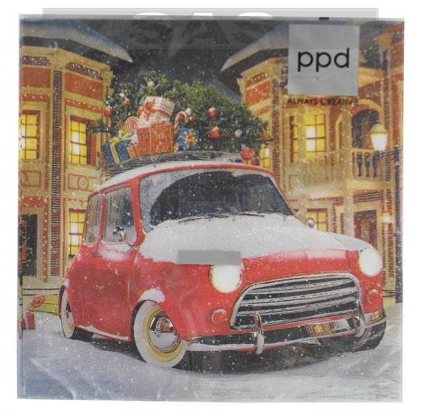 Անձեռոցիկ «ppd Always Creative Xmas Car»