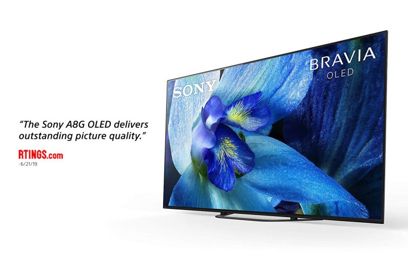 Sony XBR-65A8G 65 Inch TV: BRAVIA OLED 4K Ultra HD Smart TV with HDR and Alexa Compatibility - 2019 Model