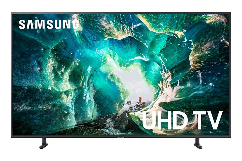 Samsung UN55RU8000FXZA Flat 55-Inch 4K 8 Series Ultra HD Smart TV with HDR and Alexa Compatibility (2019 Model)
