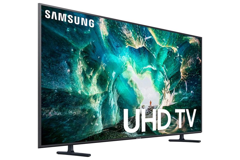 Samsung UN55RU8000FXZA Flat 55-Inch 4K 8 Series Ultra HD Smart TV with HDR and Alexa Compatibility (2019 Model)