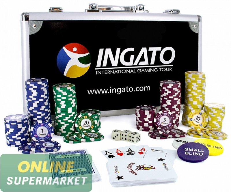 Պոկերի հավաքածու «Poker Ingato»