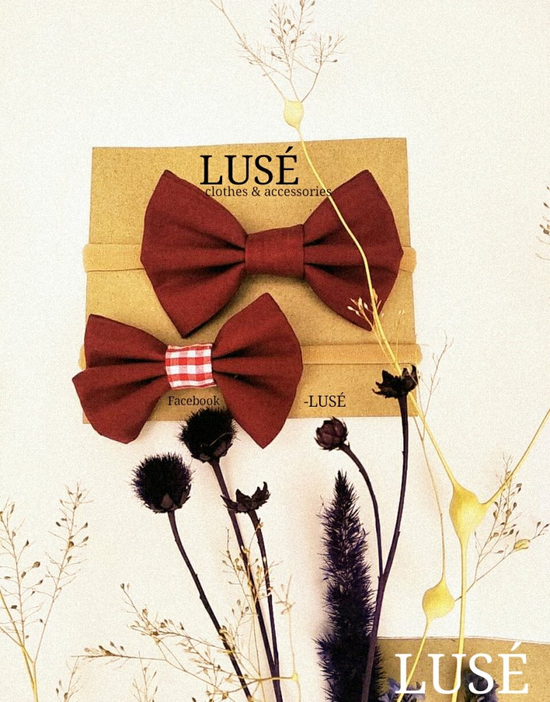 LUSÉ accessories (headband)headband for baby girls,bow,handmade,accessories