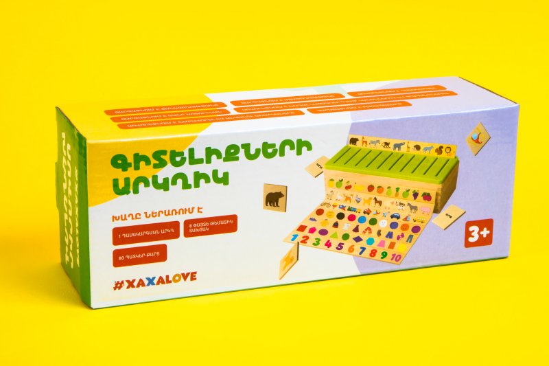 Զարգացնող խաղ «Գիտելիքների դասակարգման արկղիկ»