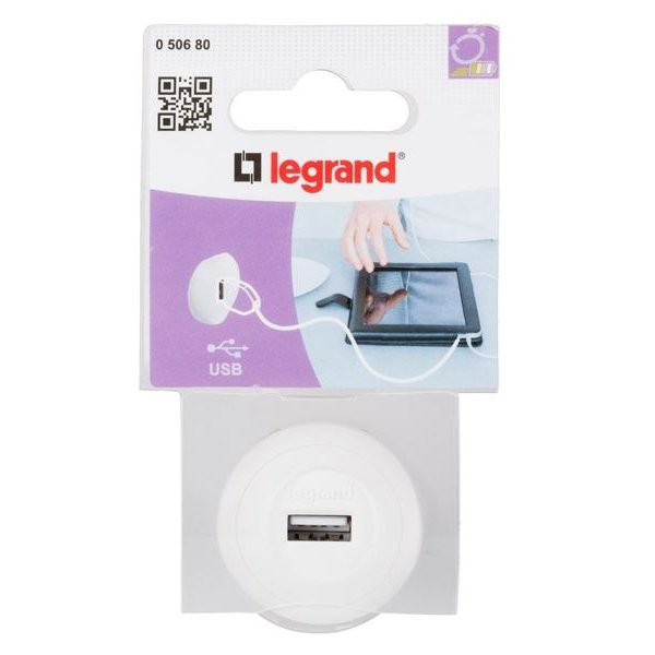 Зарядное устройство USB - Legrand - 230В, 1,5А, 5В