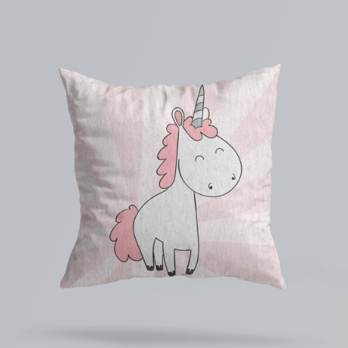 Unicorn pillow k/c